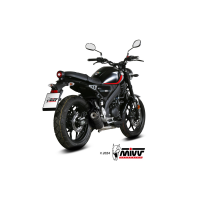 MIVV-Komplettanlage 1x1 - GP - Carbon mit Carbon Endkappe für YAMAHA - XSR 125 BJ. 2022 > 2024 - Y.075.L2SC