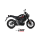 MIVV-Komplettanlage 1x1 - HR-1 - Edelstahl Schwarz für YAMAHA - XSR 125 BJ. 2022 > 2024 - Y.075.LH1BA